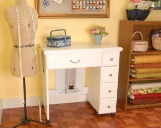 Arrow Sewing Cabinets 901 Auntie Em, Vintage Sewing Cabinent, White