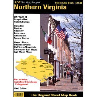 ADC's Street Map of Northern Virginia: Adc: 9780875300009: Books