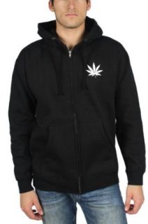 HUF   Leaves Zip Logo Mens Hoodie in Black, Size: X Large, Color: Black at  Mens Clothing store: Fashion Hoodies