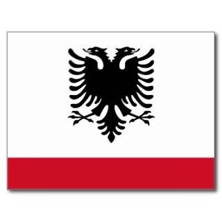 Naval Ensign Of Albania, Albania Postcards