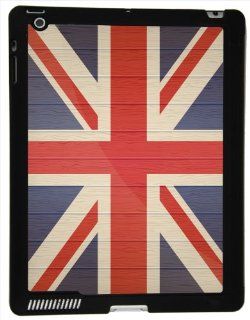 Rikki KnightTM Great Britain Flag On Distressed Wood iPad Smart Case for Apple iPad 2   Apple iPad 3   Apple iPad 4th Generation   Ultra thin smart cover with Magnetic support for Apple iPad: Computers & Accessories
