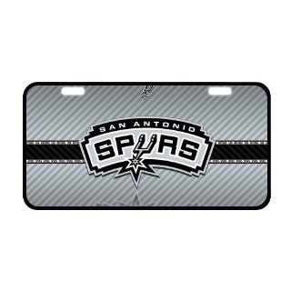 San Antonio Spurs Metal License Plate Frame LP 558  Sports Fan License Plate Frames  Sports & Outdoors