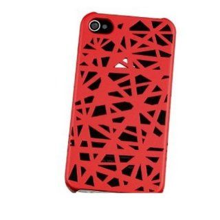Ayangyang 100%New Red High Quality Exquisite Purity Wear resisting Plastic Birds Nest Case for Apple Iphone4 4S Cell Phones & Accessories