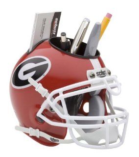 GEORGIA BULLDOGS NCAA Football Helmet Desk Caddy : Sporting Goods : Sports & Outdoors