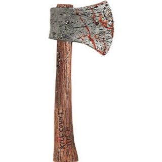 California Costumes Zombie Hunter Axe, Brown/Silver, One Size Costume: Clothing