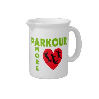 Parkour Amore With Heart Pitchers