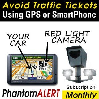 PhantomALERT Red Light Camera, Speed Camera, and Speed Trap Detector Software for Select Garmin, TomTom, and Magellan GPS (1 Month Download Subscription) : Radar Detectors : GPS & Navigation