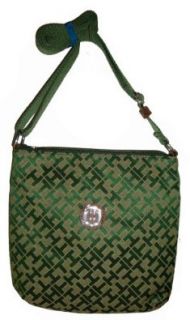 Women's/Girl's Tommy Hilfiger Crossbody Handbag (Green Alpaca): Cross Body Handbags: Shoes