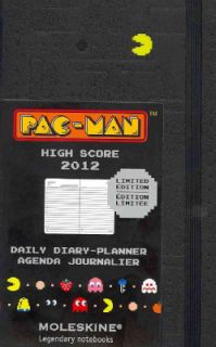 Moleskine 2012 Limited Edition Daily Planner Pac man Black Pocket (Calendar) Strategy Guides