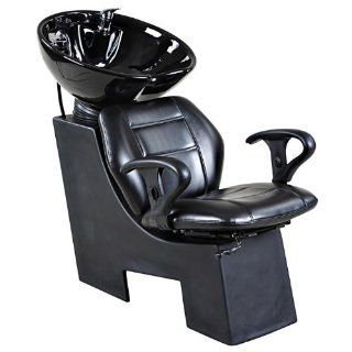 "Universal" Black Beauty Salon Shampoo Chair & Bowl Unit : Adaptive Shampoo Basins And Trays : Beauty