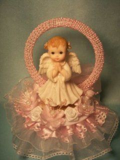 Baby Girl Angel Baby Shower Christening Cake Top Centerpiece Decoration : Other Products : Everything Else