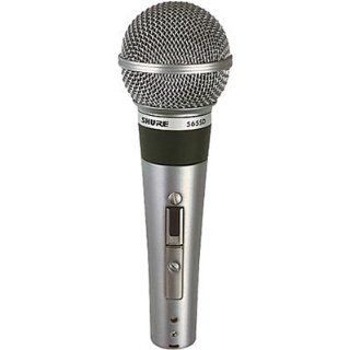 Shure 565SD LC Microphone without Cable, Silent Magnetic Reed On/Off Switch with Lock on Option: Musical Instruments