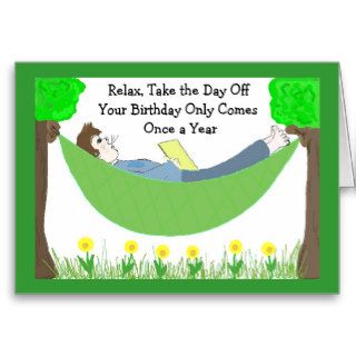 Humorous Guy Birthday Cards