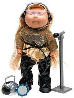 Cabbage Patch Kids Mini Dolls   Pop Stars Collection   Hispanic Girl in Glam Pants: Toys & Games
