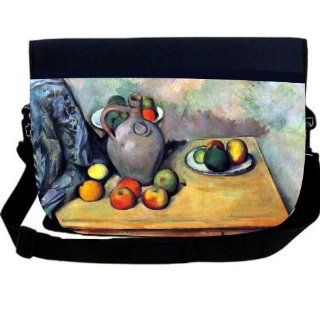Rikki KnightTM Paul Cezzane Art Still Life with Pitcher and Fruit on Table Neoprene Laptop Sleeve Bag : Messenger Bag : Office Products