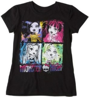 Monster High Color Block Girls Character T shirt (XL (16)): Clothing