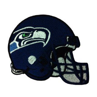 Seattle Seahawks Helmet Logo Embroidered Iron Patches: Sports & Outdoors