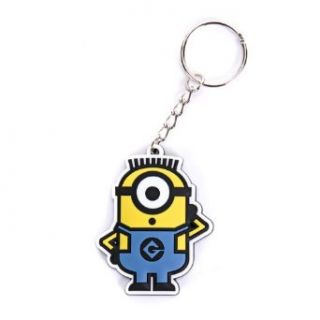 Despicable Me 2 Minion Carl Keychain: Clothing