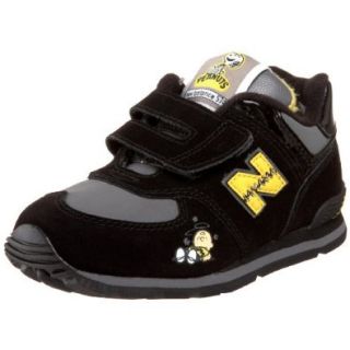 New Balance Infant/Toddler KV574 Sneaker, Black, 7 M US Toddler: Shoes