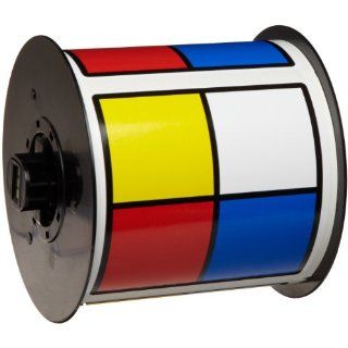 Brady B30 161 595 NFPA 100' Length x 4" Width, B 595 Indoor/Outdoor Vinyl, White BBP31 Pre Printed Right To Know Chemical Labels Tape, 240 par Roll: Industrial & Scientific