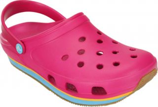 Crocs Retro Clog   Candy Pink/Electric Blue Casual Shoes