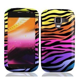 LF Zebra Designer Hard Case Protector Cover, Stylus Pen and Screen Wiper for AT&T Samsung Galaxy Exhilarate i577: Cell Phones & Accessories