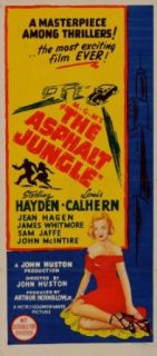 The Asphalt Jungle 1953 Original Movie Poster Marilyn Monroe Crime/Gangster: James Whitmore, Louis Calhern, Marilyn Monroe, Sam Jaffe, Sterling Hayden: Entertainment Collectibles