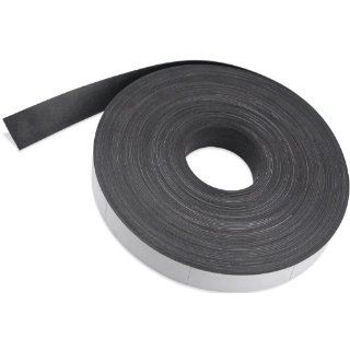 Flexible Magnet Strip with White Vinyl Coating, 1/32" Thick, 1" Height, 200 Feet, Scored Every 4", 1 Roll with 597   1" x 4" pieces: Industrial Flexible Magnets: Industrial & Scientific