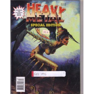 Heavy Metal Fall 1996 Adult Comic (SPECIAL EDITION! Featuring the multimedia novel Sinkha!): Metal Mammoth: Books