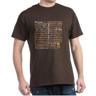 CafePress Shakespeare Insults Dark T Shirt