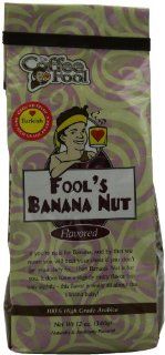 The Coffee Fool Turkish (Powder) Coffee, Fool's Banana Nut, 12 Ounce : Roasted Coffee Beans : Grocery & Gourmet Food