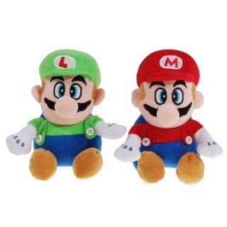 Super Mario Series Mario and Luigi Plush Toys Toys & Games