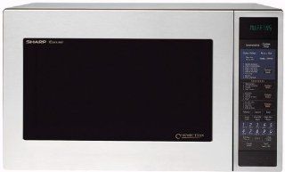 1.5 Cu. Ft. 900W Convection Microwave Oven   Stainless Steel: Kitchen & Dining