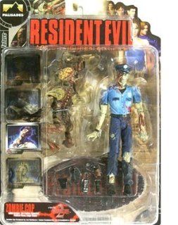 Resident Evil > Zombie Cop with Licker (Blue Shirt) Action Figure: Toys & Games