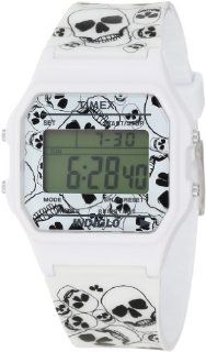 Timex Men's T2N579T9 Fashion Digitals Premium Black White Skeleton Watch at  Men's Watch store.