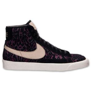 Nike Blazer Mid QAW PRM Women Sneakers Raspberry Red/Linen 403729 601: Shoes