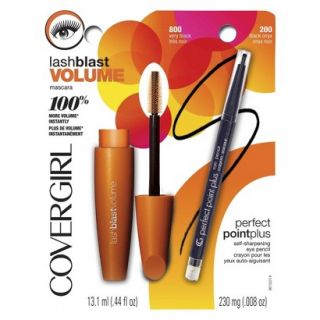 COVERGIRL LashBlast Volume Mascara & Perfect Point Plus Eyeliner Value Pack
