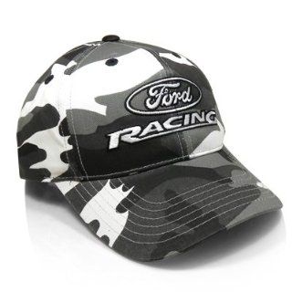 Ford Racing Camo Baseball Cap, Official Licensed Automotive