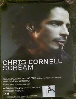 CHRIS CORNELL   SCREAM 14x22 POSTER P184F : Other Products : Everything Else