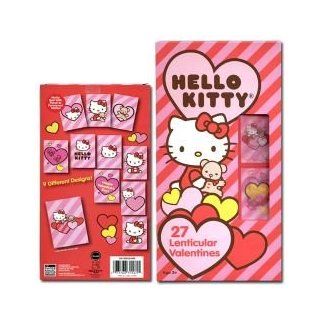 Sanrio Hello Kitty 27 Hologram Lenticular Valentines Day Cards: Toys & Games