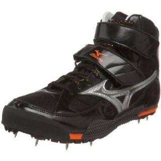 Mizuno Unisex Javelin Track Footwear,Anthracite/Silver Red Orange,US Women's 16.5/ US Men's 15 M: Shoes