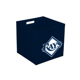 MLB Tampa Bay Rays 10 Inch Storage Cube  Sports Fan Furniture  Sports & Outdoors