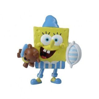SpongeBob SquarePants Mini Figure World Bedtime SpongeBob: Toys & Games