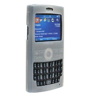 Samsung SGH i607 BlackJack PDA Soft Flexible Transparent Smoke Silicone Skin Cover Case: Cell Phones & Accessories