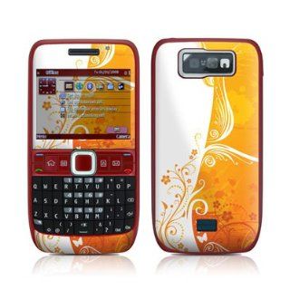 Orange Crush Design Decal Skin Sticker for the Nokia E63 Cell Phone: Cell Phones & Accessories