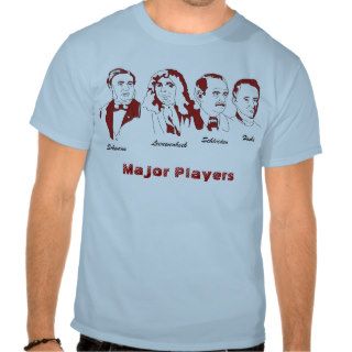 Major Players of the Cell Theory T Shirt