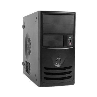 IN WIN IW Z589T.CQ350TBL Black Micro ATX mini Tower with 350W power supply & Front I/O Connector Computer Case Computers & Accessories