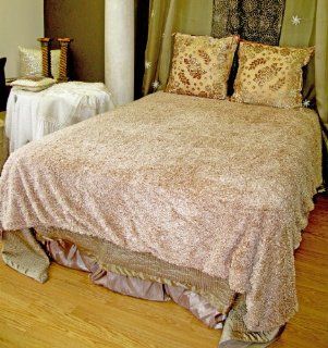 Ultra Soft Faux Fur Shag Bedspread Bedcover Blanket Bedding Camel Beige King  Other Products  