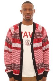 Crooks and Castles Men's Fair Mile Cardigan Extra Extra Large Red at  Mens Clothing store Athletic Sweatshirts