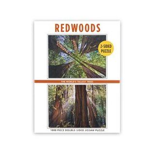 California Redwoods 1000 Pc Double Sided Jigsaw Puzzle: Toys & Games